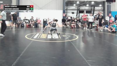 109 lbs Rr Rnd 7 - Brody Compau, Michigan Premier Red - BHS vs Brayden Abrams, Gold Medal WC - BHS