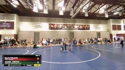 52+ Cons. Round 1 - Ellis Wilson, West Jordan vs Daniel Gibson, Fremont Wrestling Club