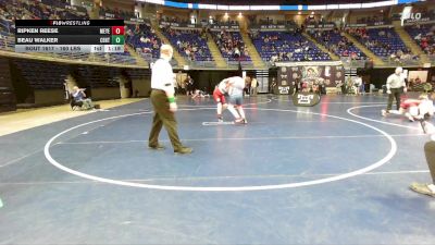 160 lbs Consy 1 - Ripken Reese, Meyersdale vs Beau Walker, Central Bucks