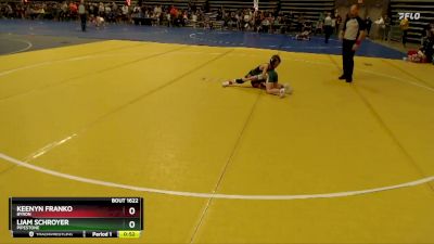 60 lbs Semifinal - Liam Schroyer, Pipestone vs Keenyn Franko, Byron