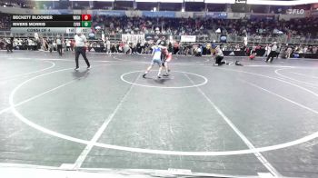 85 lbs Consi Of 4 - Beckett Bloomer, Wichita WC vs Rivers Morris, Evergreen Wrestling