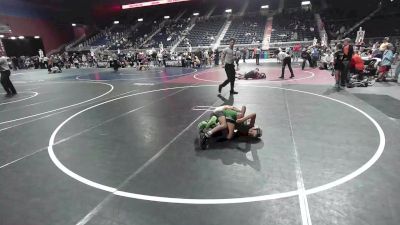 78 lbs Final - Aspen Frasier, Black Hills Academy vs Cruz Armstrong, Sublime Wrestling Academy