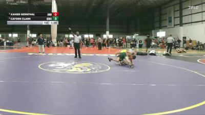 106 lbs Champ. Round 4 - Xavier Bernthal, OTM Walters Wrestling vs Cayden Clark, Great Bridge Wrestling Club