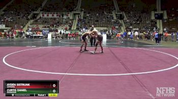 1A-4A 165 Cons. Round 4 - Curtis Daniel, Ranburne vs Ayden Sistrunk, Satsuma