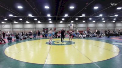 125 lbs 3rd Place - Rileigh Romberger, Maryland Mana Power - GHSE vs Gianna Montegari, South Hills Wrestling Academy - GHSE