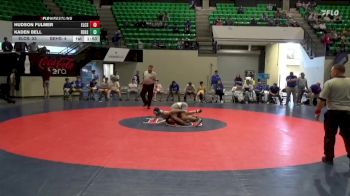 134 lbs Finals (2 Team) - Hudson Fulmer, Elmore County School vs Kaden Bell, Beauregard HS