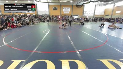 120 lbs Round Of 32 - Baxter Montgomery, Mt. Abraham vs Sean Cantino, South Kingstown