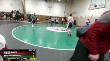 215B Cons. Round 2 - Kolter Garcia, Worland vs Preston Maxfield, Lyman