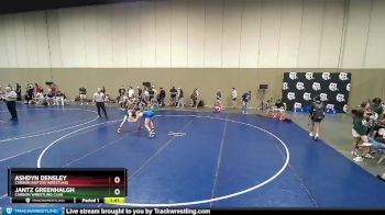 106 lbs Round 3 - Jantz Greenhalgh, Carbon Wrestling Club vs Ashdyn Densley, Carbon Raptor Wrestling