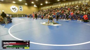 157 lbs Cons. Round 2 - Joseph Reza, South vs Silvino Zeferino, Santa Maria