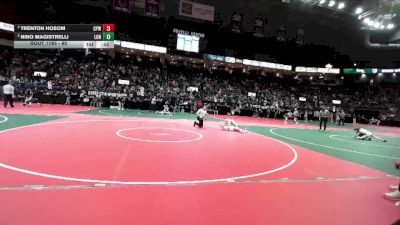 80 lbs Cons. Round 4 - Nino Magistrelli, LONA vs Trenton Hosom, CPWA