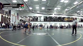 285 lbs 1st Place Match - Christian McChesney, Baldwin Wallace vs Davin George, Trine