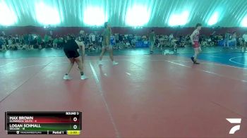 132 lbs Round 3 (16 Team) - Logan Schmall, WCAABE vs Max Brown, Glenbrook South