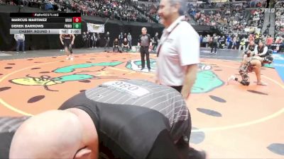 150-5A Champ. Round 1 - Derek Barrows, Pomona vs Marcus Martinez, Grand Junction