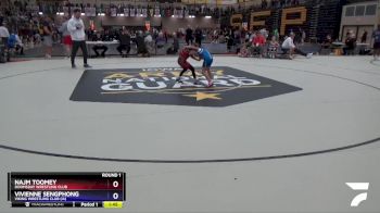 53 lbs Round 1 - Najm Toomey, Doomsday Wrestling Club vs Vivienne Sengphong, Viking Wrestling Club (IA)