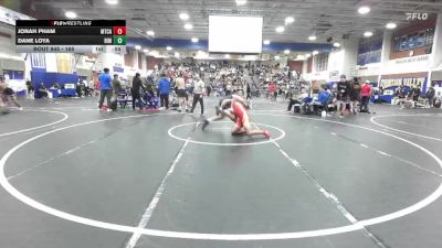 165 lbs Cons. Round 2 - Dane Loya, Rim Of The World vs Jonah Pham, Mt Carmel