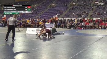 184 lbs Semis (4 Team) - Jackson Davis, Chicago vs Zachary Miller, Johnson & Wales (RI)