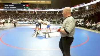 II-285 lbs Champ. Round 2 - Jack Brown, Homer vs Elijah Porpora, John Glenn