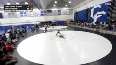 49 lbs Round 2 - Christopher Moreno, Reign WC vs John Watkins Iii, Dog Pound Wrestling