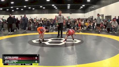 65 lbs Round 5 (6 Team) - John Cambra, Mat Assassins vs Layten Marsh, Legacy National Team