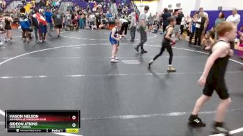 66 lbs Cons. Round 3 - Gideon Atkins, Cane Bay Cobras vs Mason Nelson, Summerville Takedown Club