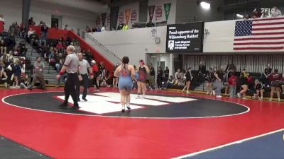 190 lbs Quarterfinal - Brooklyn Graham, East Buchanan vs Emma Wagner, Fort Madison