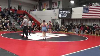 190 lbs Quarterfinal - Brooklyn Graham, East Buchanan vs Emma Wagner, Fort Madison