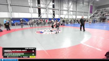 82 lbs Cons. Round 4 - Andrew Matthews-Watt, Lionheart WC vs Grayson Schoonover, Okanogan Underground WC