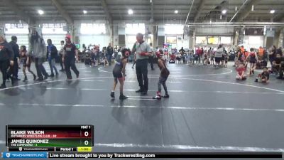 56 lbs Round 1 - Blaike Wilson, Outsiders Wrestling Club vs James Quinonez, The Compound