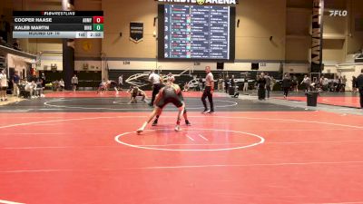 174 lbs Round Of 16 - Cooper Haase, Army vs Kaleb Martin, Binghamton