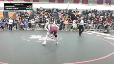 175 lbs Round Of 16 - Emile Lemire, Arlington vs Vincent DeMaio, Methuen