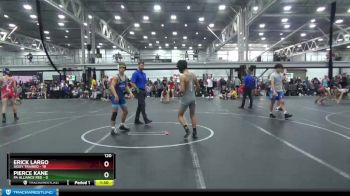 120 lbs Round 1 (4 Team) - Erick Largo, Siggy Trained vs Pierce Kane, PA Alliance Red