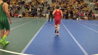 130 lbs Cons. Round 2 - Bentley Huffman, Immortal Athletics WC vs Kevin Kerzman, Paynesville