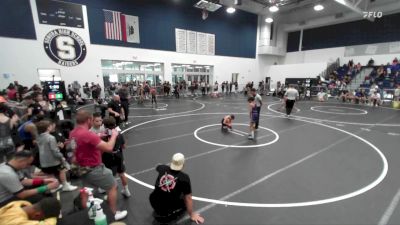 75 lbs Cons. Round 3 - Owen Strathman, Mantanona Training Center vs Jorge Moreno, 951 Wrestling Club