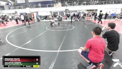 93 lbs Cons. Round 3 - Spencer Foutz, Hickory Wrestling Club vs Houston Sheets, Great Neck Wrestling Club