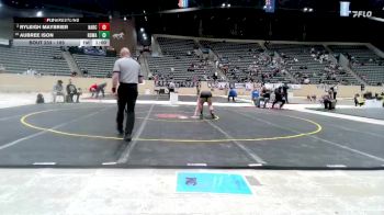 185 lbs Cons. Round 2 - Ryleigh Maybrier, Harrison County vs Aubree Ison, Rowan County