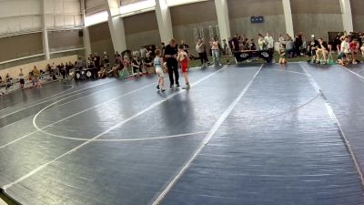 56 lbs Cons. Round 2 - Nixon Potter, Wyoming vs Hayze Hatch, Utah