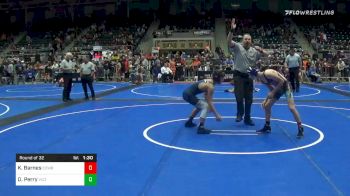 108 lbs Prelims - Konnor Barnes, Cowboy WC vs Drew Perry, Victory