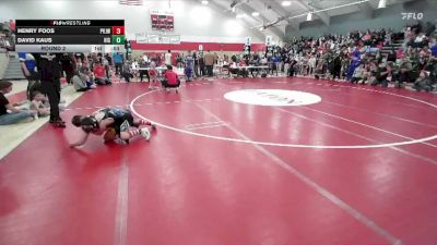 70-70 lbs Round 2 - David Kaus, Highland vs Henry Foos, Platte Valley Jr. Wrestling