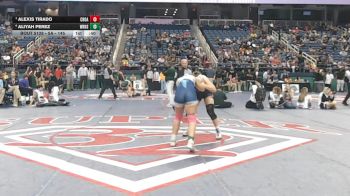 5A - 145 lbs 3rd Place Match - Aliyah Perez, West Rowan High School vs Alexis Tirado, Croatan