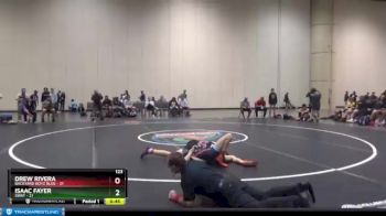 123 lbs Quarters & 1st Wb (16 Team) - Isaac Fayer, SWAT vs Drew Rivera, Backyard Boyz Blue