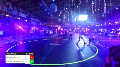 101 lbs Consolation - Hadley Mazzulla, Hawks WC vs Alisson Lara Zaragoza, Unattached