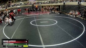107 lbs Round 1 (4 Team) - Patrick Hickey, Saint Pius X (Kansas City) vs Chase Lawrence, Stillwater