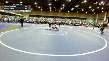 165 lbs Round Of 32 - Wyatt Tomazin, Douglas vs Bo Goodman, Pleasant Grove