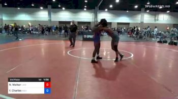 138 kg 3rd Place - Nytravious Walker, Lake Gibson vs Yannis Charles, South Carolina