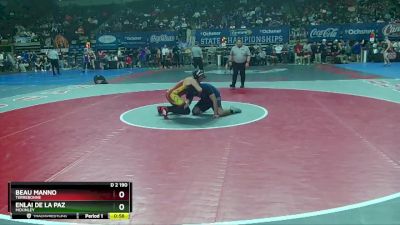 D 2 190 lbs Cons. Round 3 - Beau Manno, Terrebonne vs Enlai De La Paz, McKinley