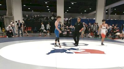 65 kg Cons. Rd Of 16 - Dayton Fitzgibbon, Washington vs Parker Wickam, Bear Cave Wrestling Club