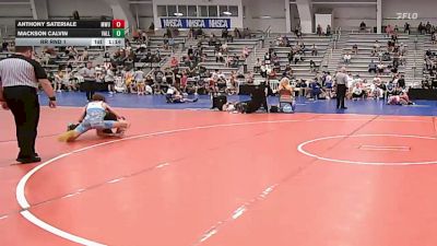 113 lbs Rr Rnd 1 - Anthony Sateriale, MetroWest United Young Bucks - HSB vs Mackson Calvin, Valley Boyz - HSB