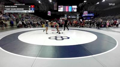 125 lbs Champ. Rd Of 128 - Alexa Ciliotta, NJ vs Ruby Julien-Newsom, CA