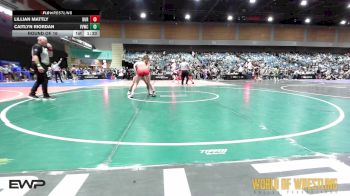 136 lbs Round Of 16 - Lillian Mattly, Durham Wrestling Club vs Caitlyn Riordan, VVWC